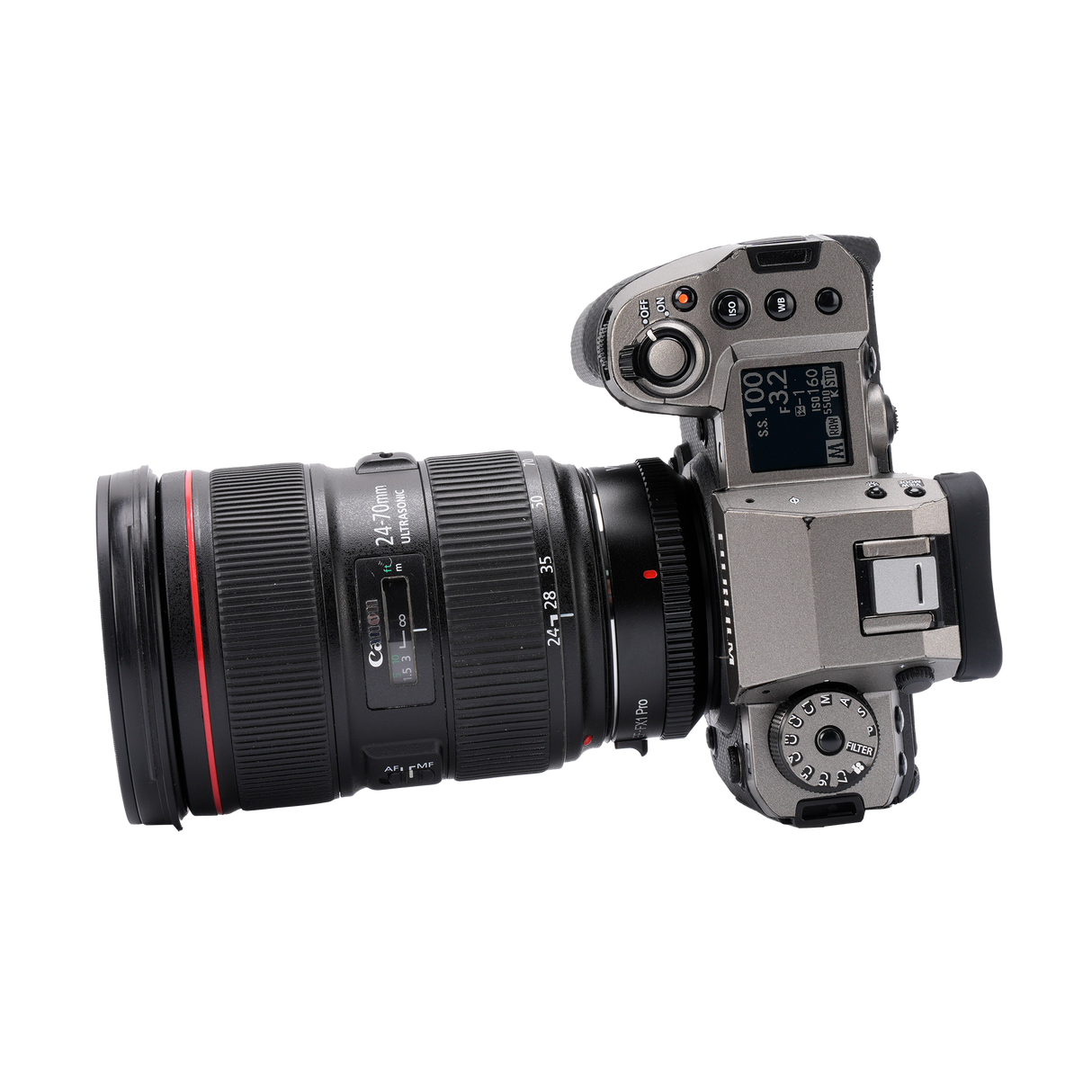 Viltrox EF-FX1 Pro Adapter für Canon-EF/EF-S-Objektive an Fuji-X-Mount