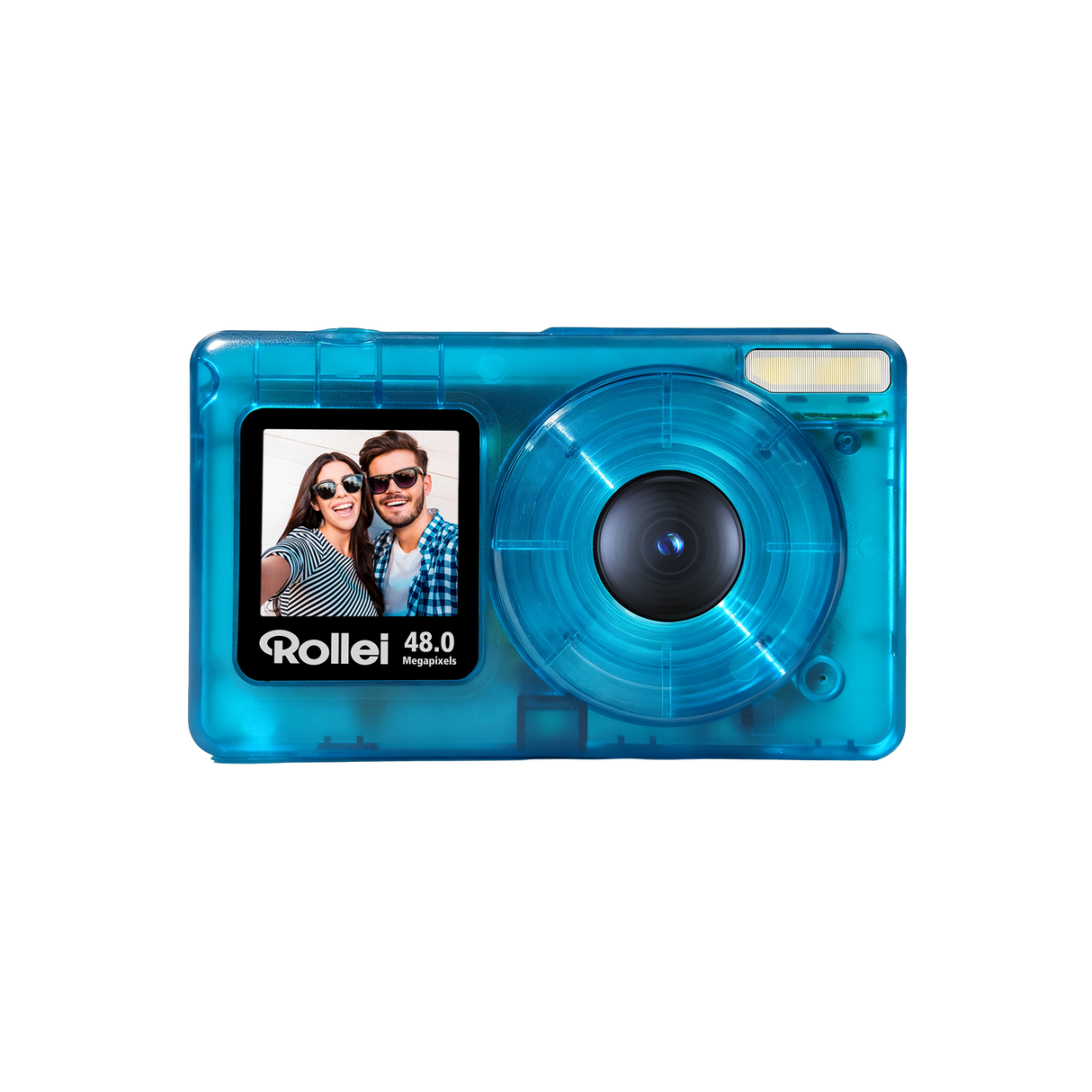 Compactline Pocket | Transparent | 48MP Digitalkamera mit 4K