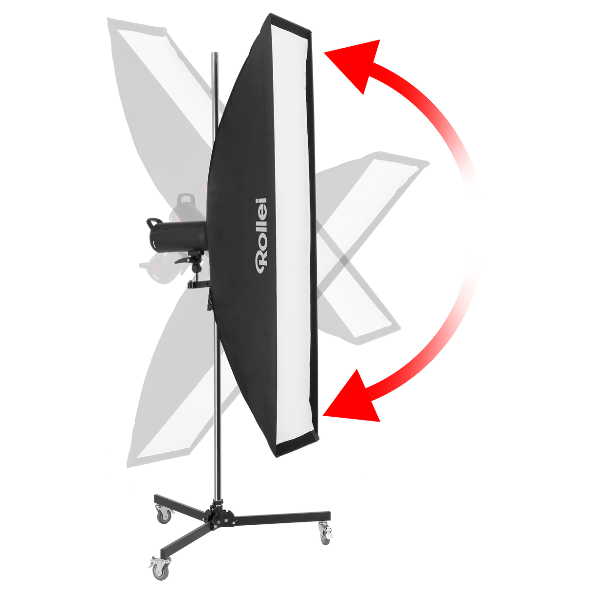 Rollstativ | Studio | mit Gleitarm