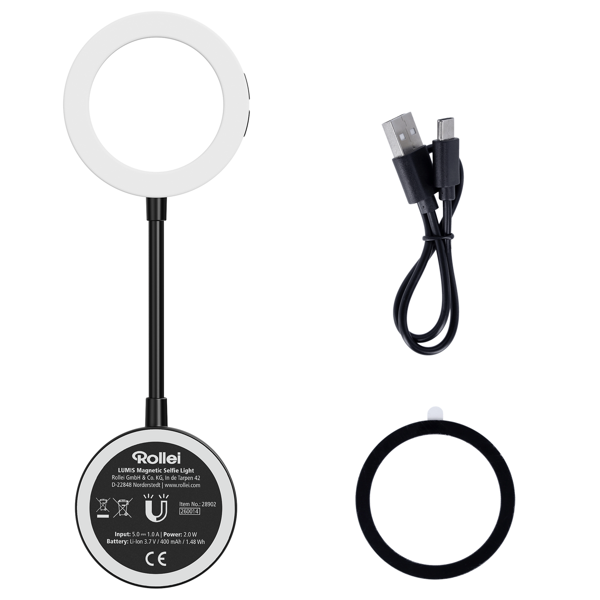 LUMIS Magnetic Selfie Light - LED-Licht