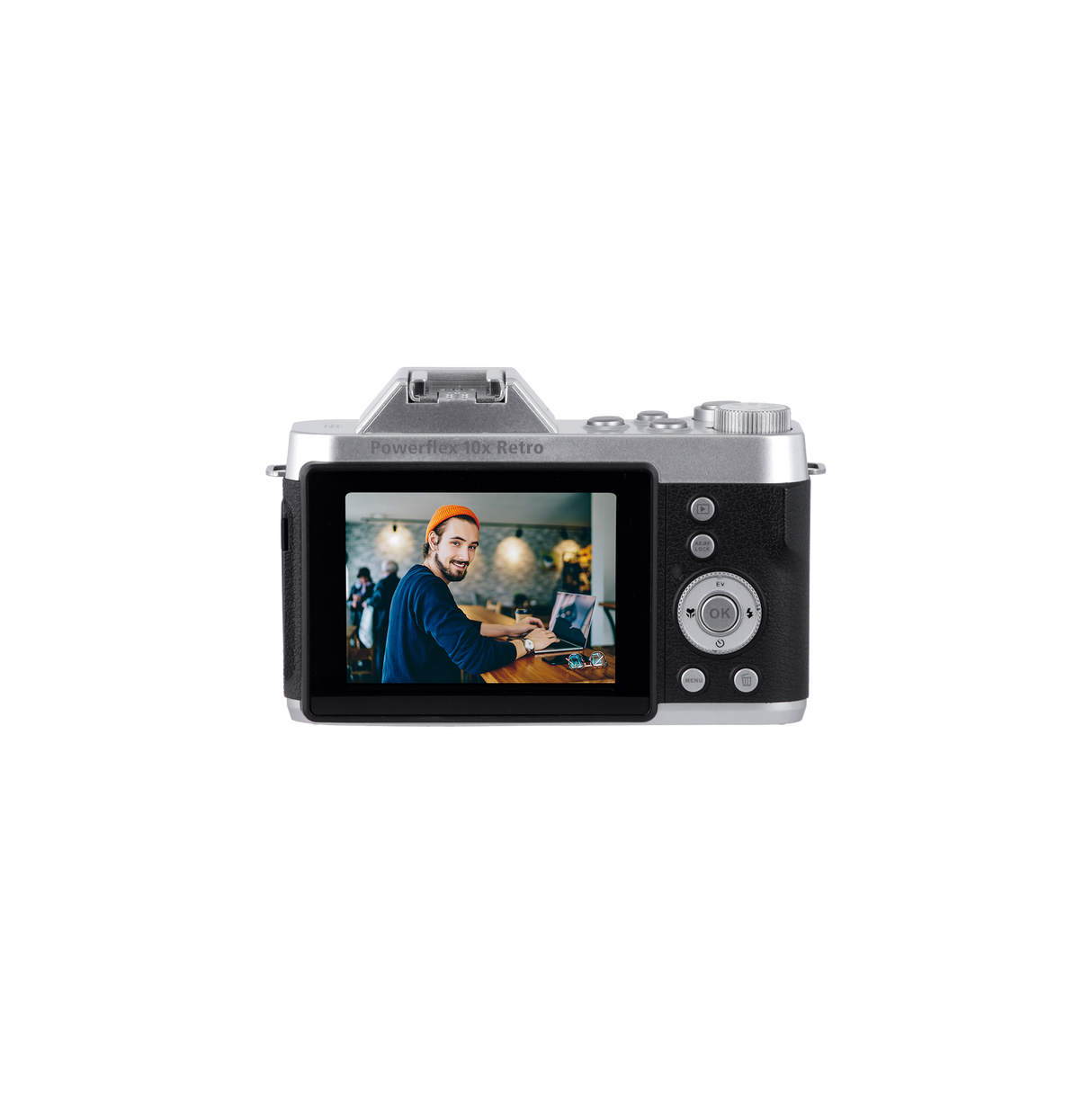 Powerflex 10x Retro | 64 MP Digitalkamera mit 4K