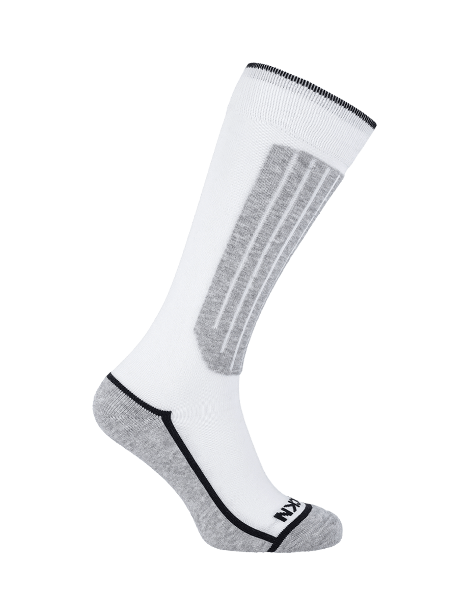 Ski Socken | 1 Paar | Bio-Baumwolle & Merinowolle | Unisex