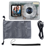 Compactline Pocket | Transparent | 48MP Digitalkamera mit 4K