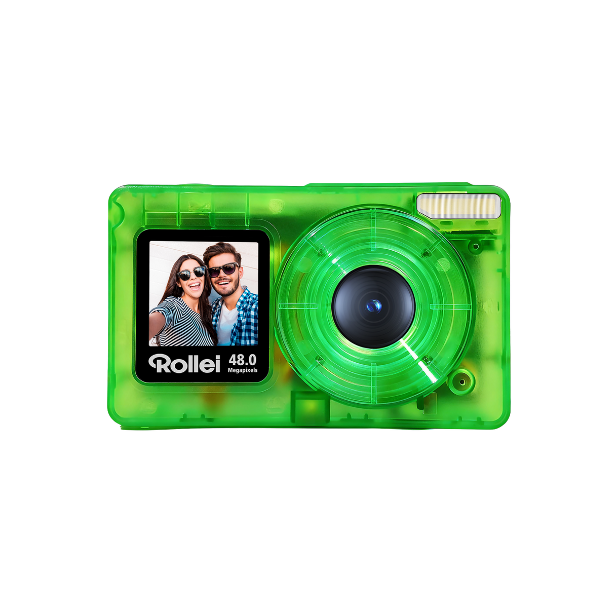 Compactline Pocket | Transparent | 48MP Digitalkamera mit 4K