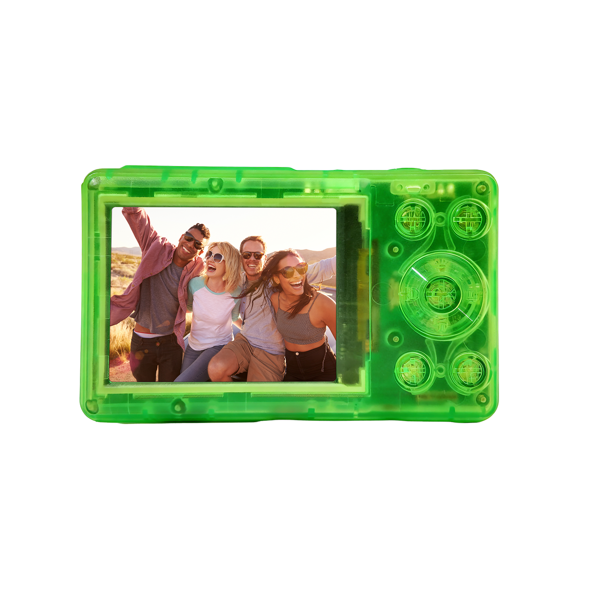 Compactline Pocket | Transparent | 48MP Digitalkamera mit 4K