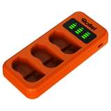 Ladegerät | 3-fach-Schnellladung | mit USB-C