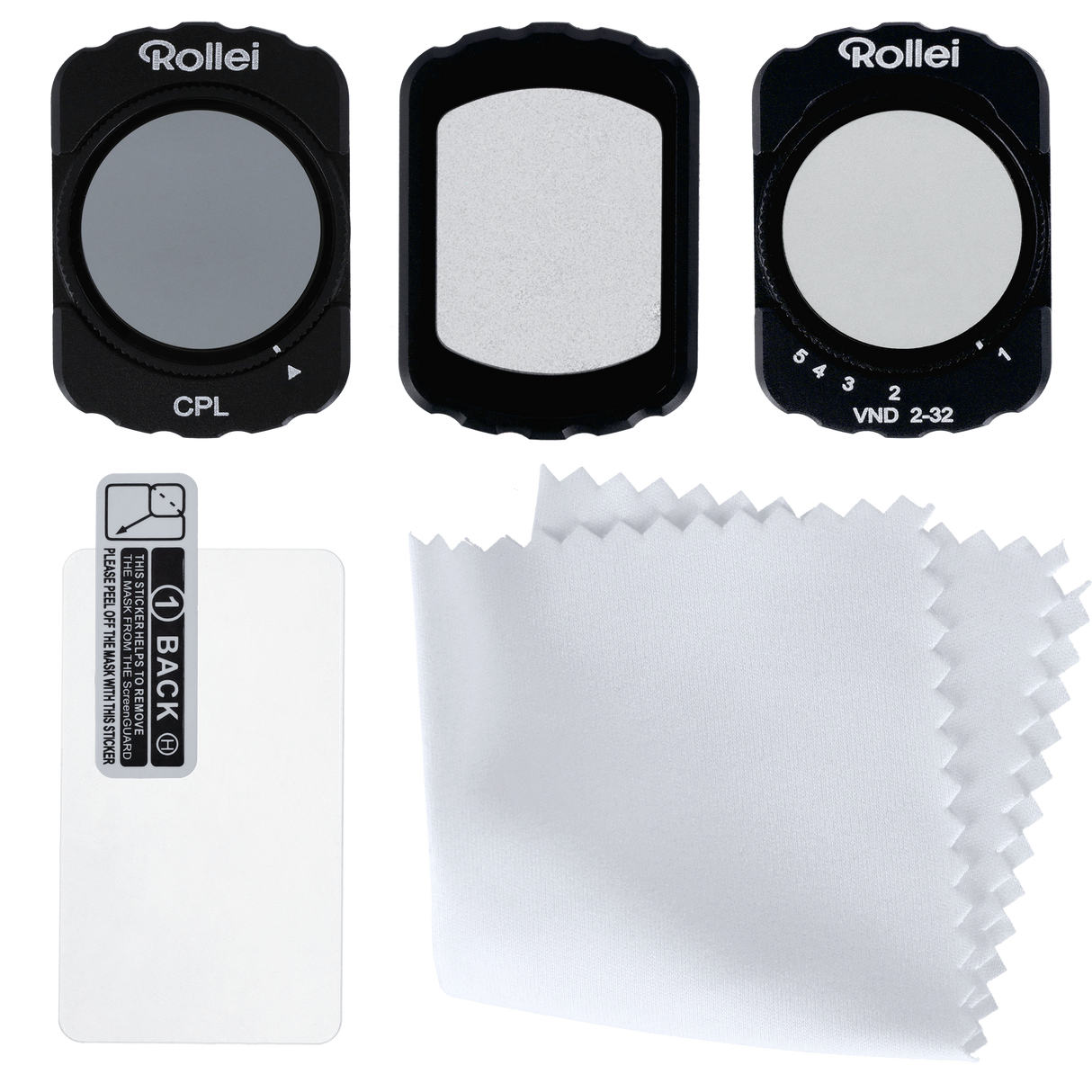 DJI Osmo Pocket 3 & 4 Cinema Filter Set 3-in-1