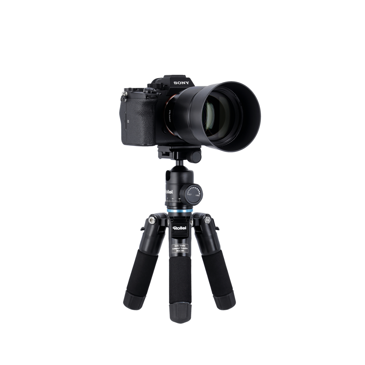 Compact Traveler Mini M-1 Stativ schwarz