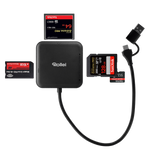 4-in-1 Kartenlesegerät | SD, CF, MS & microSD