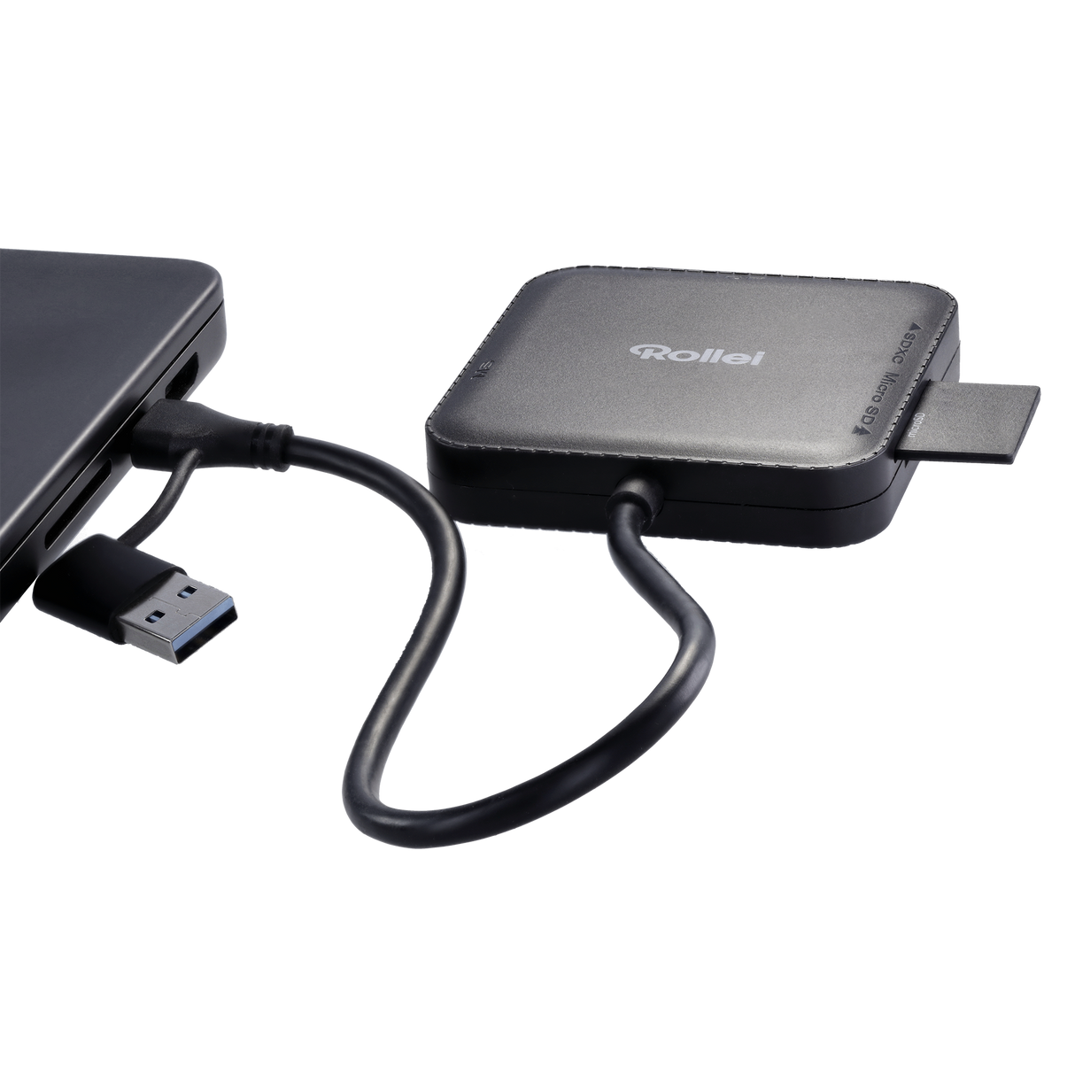 4-in-1 Kartenlesegerät | SD, CF, MS & microSD