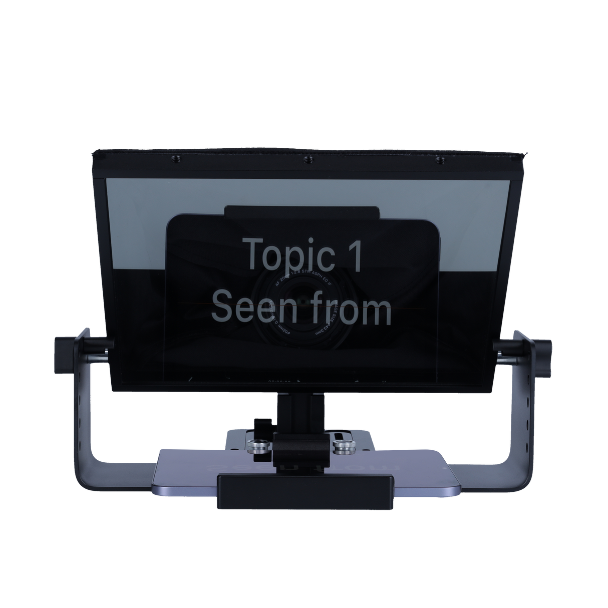 Teleprompter MT12 für 13"-Tablets & 6,8"-Smartphones