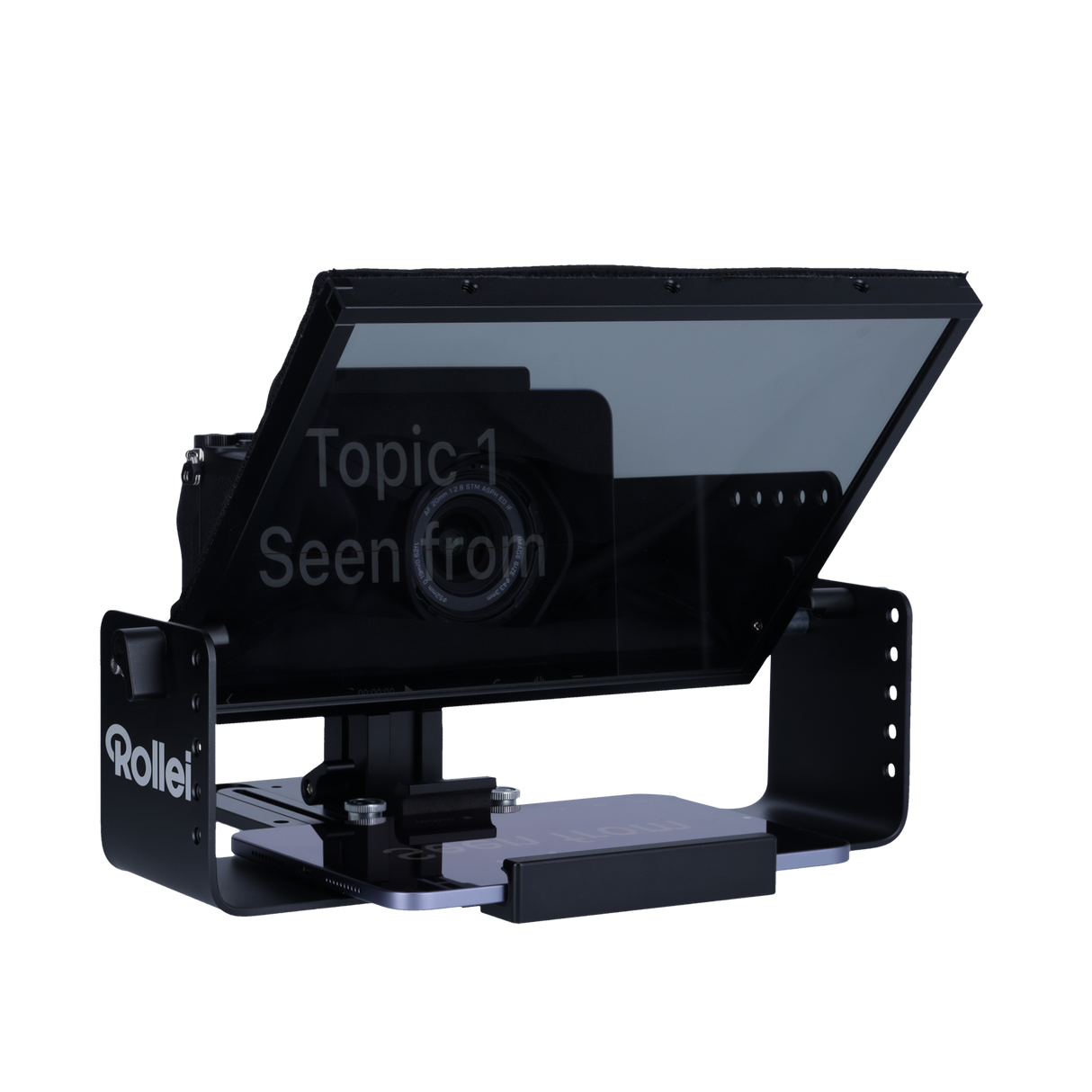 Teleprompter MT12 für 13"-Tablets & 6,8"-Smartphones