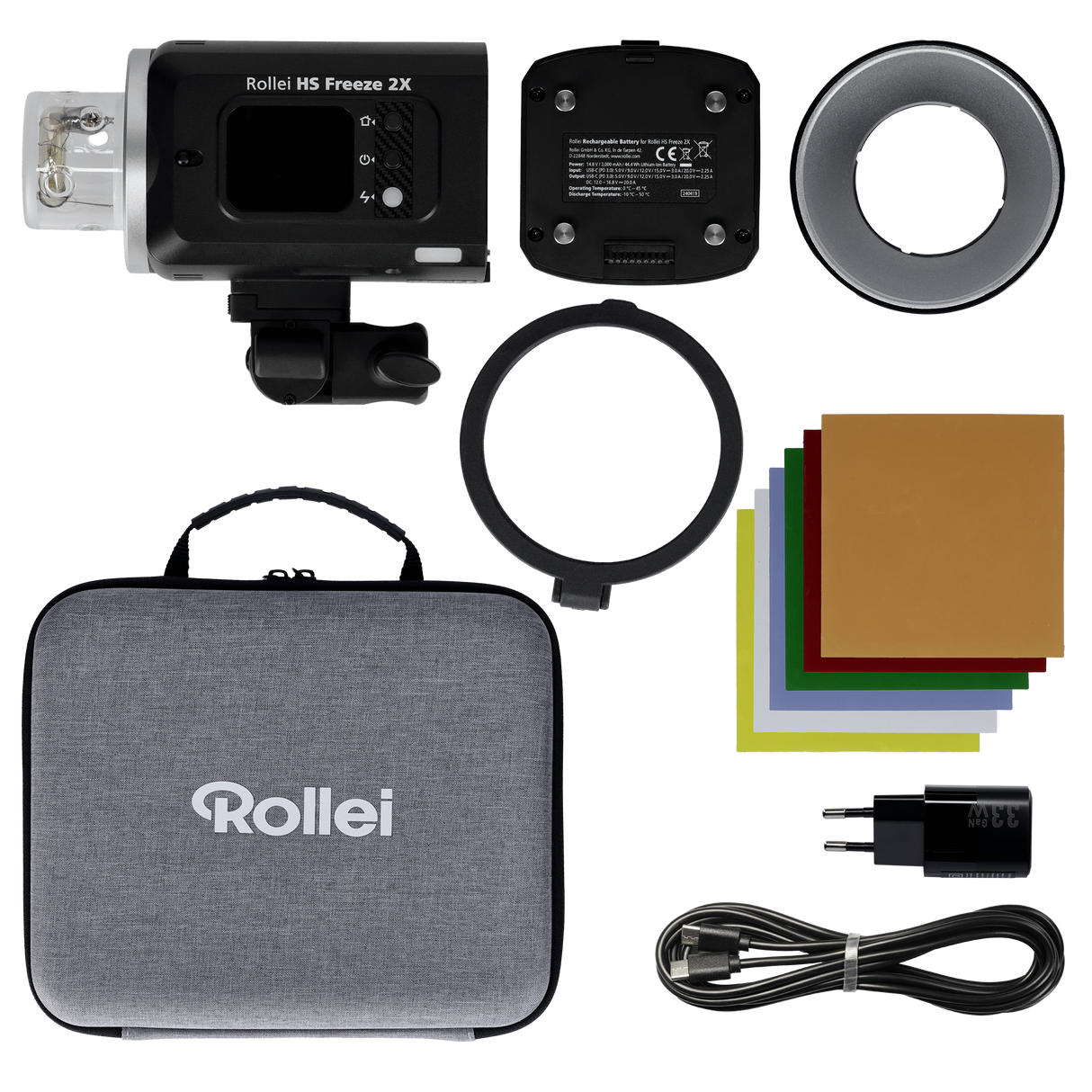 B-Ware HS Freeze 2X - Studioblitz mit Akku