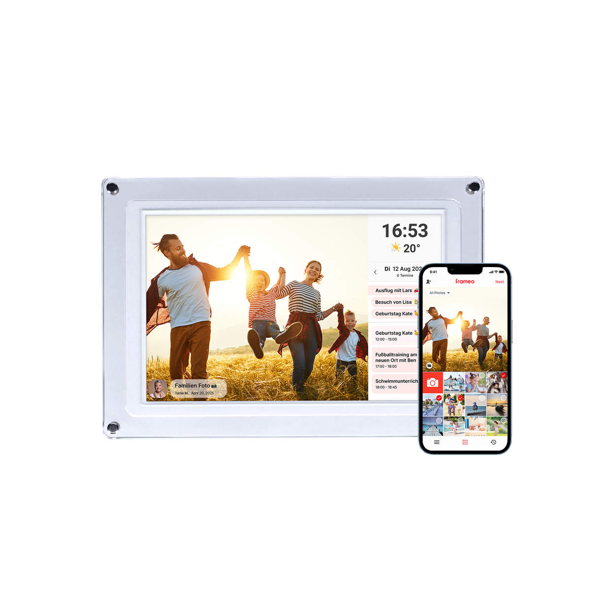 Smarter Bilderrahmen | 10,1" | Modell 109