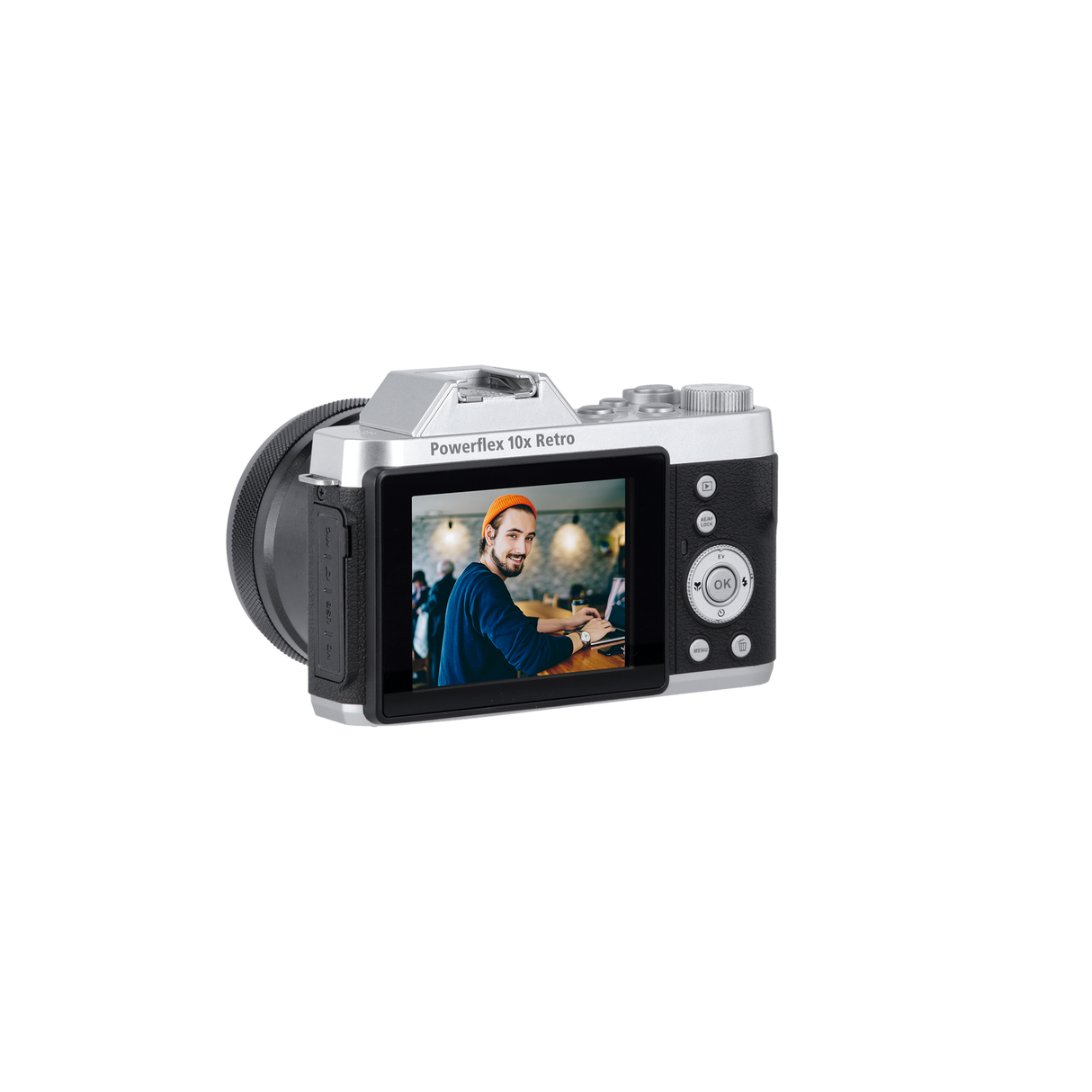 B-Ware: Powerflex 10x Retro | 64 MP Digitalkamera mit 4K