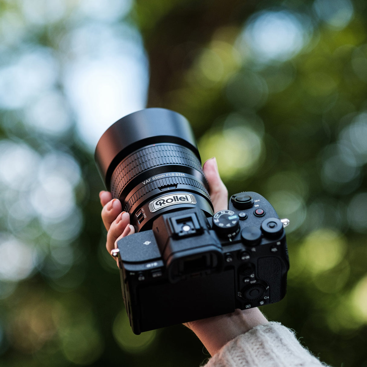 Rollei Objektiv | AF 85 mm | F/1.8 | Sony E-Mount